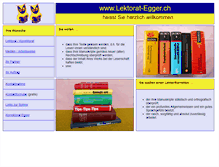 Tablet Screenshot of lektorat-egger.ch